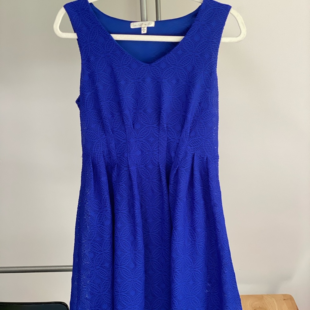 Blue dress
